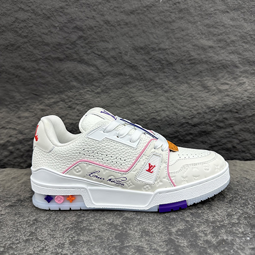 ルイヴィトン TRAINER 1AHTM9 LV Trainer ブレンドメッシュスニーカー