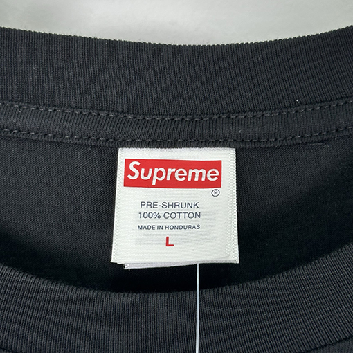 シュプリーム SUPREME STICK TEE 貼り付け半袖Tシャツ