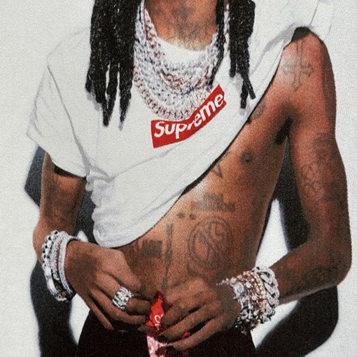 シュプリーム PLAYBOI CARTI PHOTO TEE フォトプリントの半袖Tシャツ