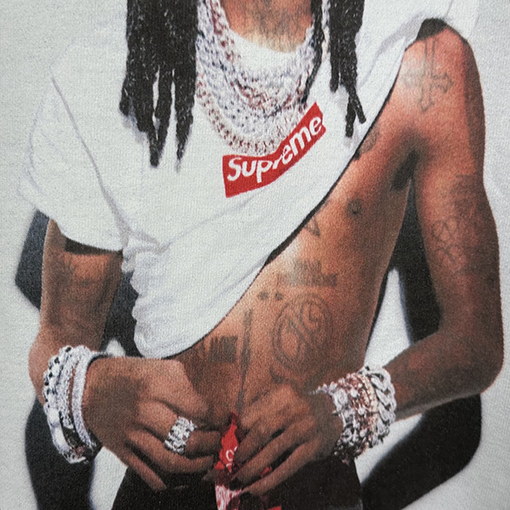 シュプリーム PLAYBOI CARTI PHOTO TEE フォトプリントの半袖Tシャツ