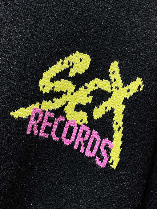 クロムハーツ Sex Records 新しい長袖ニットセーター