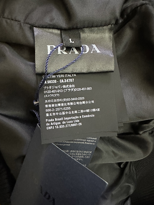 プラダコピー 新しい革製フライトジャケット