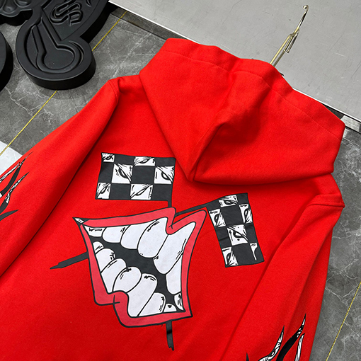 クロムハーツ MattyBoy グラフィティレッドリップス限定スパーカー