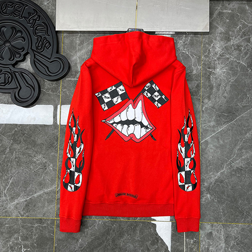 クロムハーツ MattyBoy グラフィティレッドリップス限定スパーカー