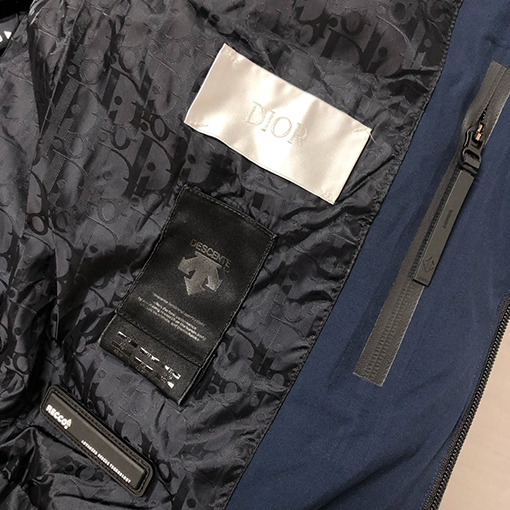 Dior X Descente Nantu コラボレーションダウンスキージャケット