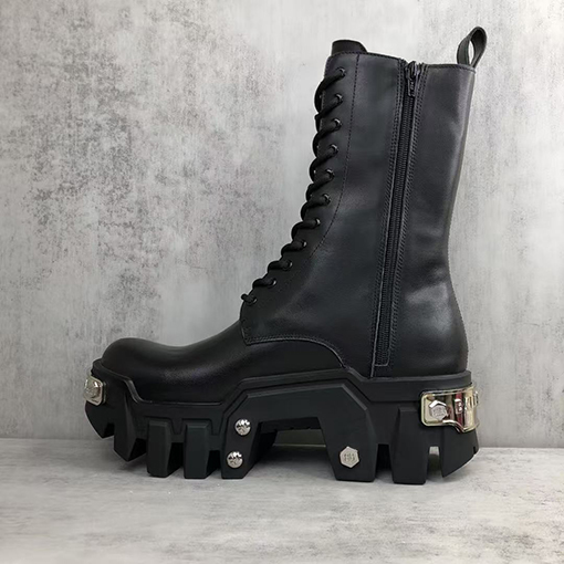 バレンシアガスーパーコピー Balenciaga bulldozer ブルドーザーダービーブーツ