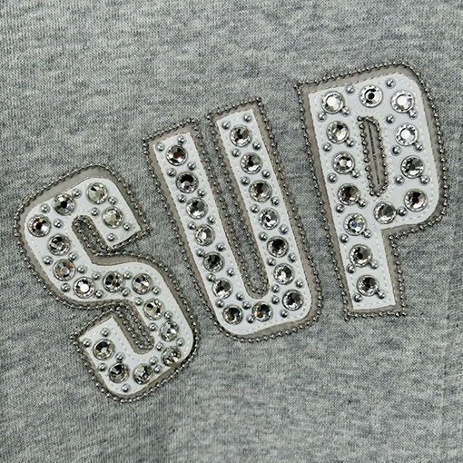 シュプリームコピー x B.B.SIMON ZIP UP HOODED コラボレーション スワロフスキー人気の迷彩 ジップパーカー