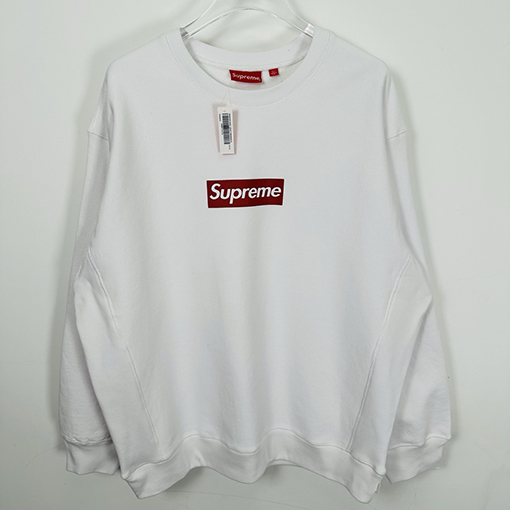 シュプリームコピー WASH BOX LOGO CREWNECK クラックウォッシュクルーネックスパーカー