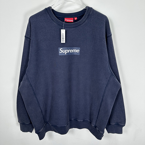 シュプリームコピー WASH BOX LOGO CREWNECK クラックウォッシュクルーネックスパーカー