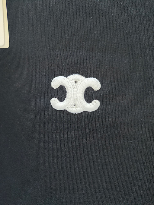 セリーヌ 新しい刺繍クルーネックスウェットシャツ