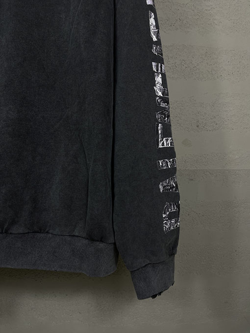 バレンシアガ BALENCIAGA 新作マスキングテーププリントフード付きスパーカー