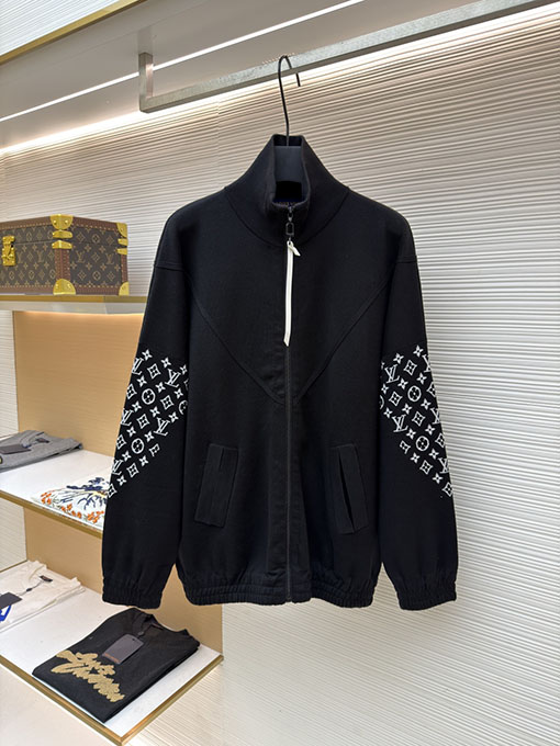 ルイヴィトン Monogram エレメントニットジップアップジャケット