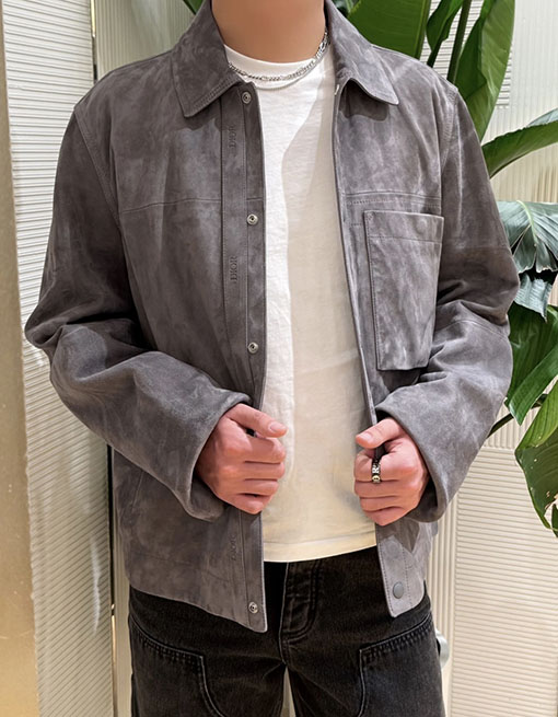 ディオールコピー スエードエンボスジャケット