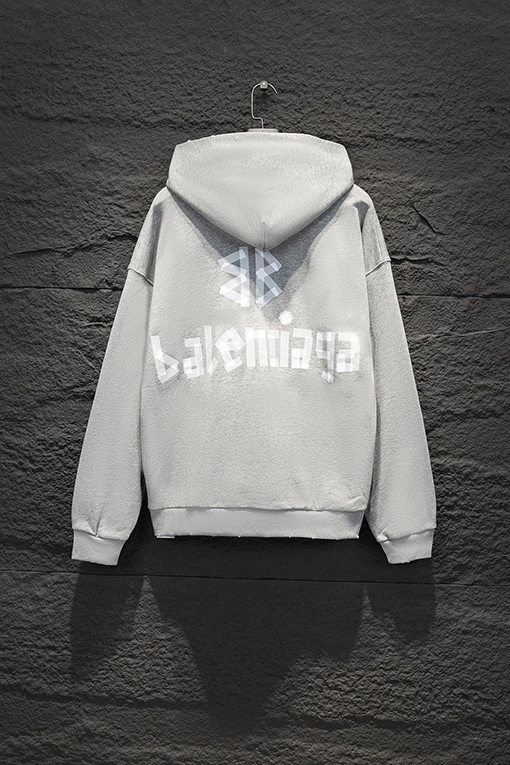 バレンシアガ Balenciaga 新しいテープフード付きスウェットシャツ