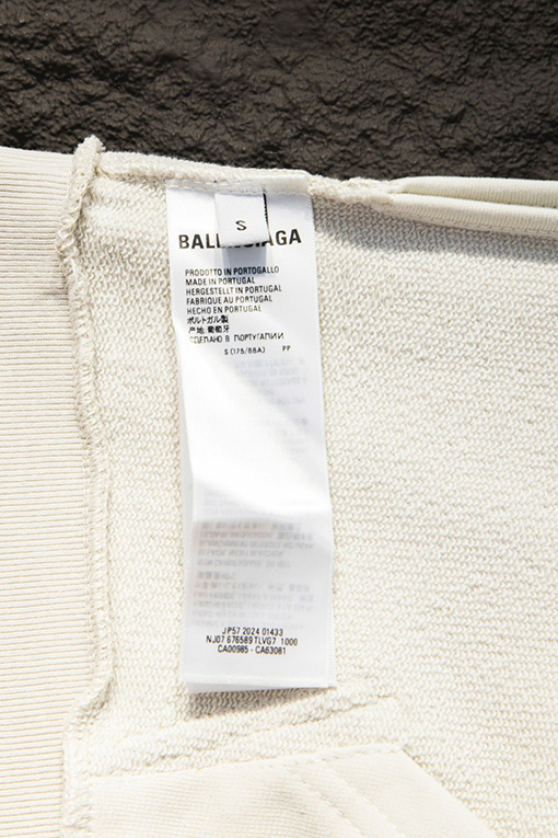 バレンシアガ Balenciaga 新しいテープフード付きスウェットシャツ