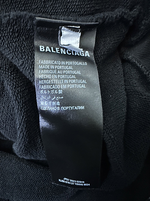 バレンシアガ Balenciaga サーフシリーズ クラックルプリント パーカー