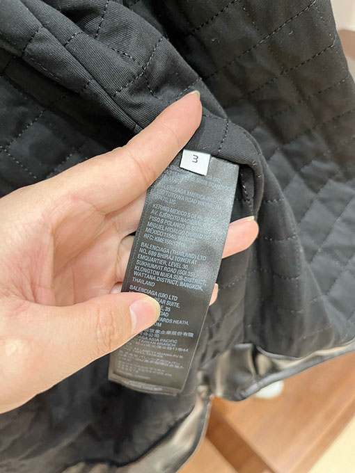 バレンシアガコピー Balenciaga パーカーチェーンフード付きレザージャケット
