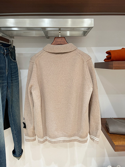 DIOR × STONE ISLAND 袖ワッペン付きコラボカーディガン