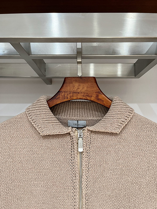 DIOR × STONE ISLAND 袖ワッペン付きコラボカーディガン