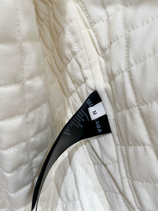 バレンシアガ eddy Fleece テディフリーススリーブパッチジャケット