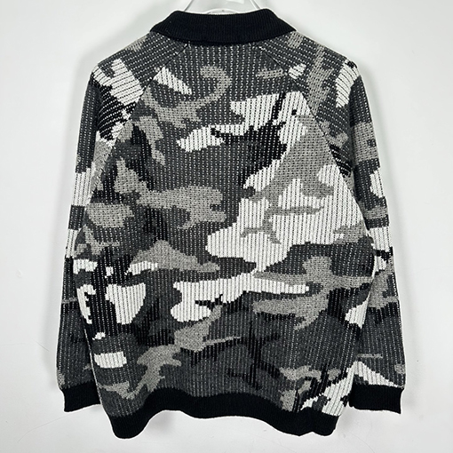 シュプリームコピー SMALL BOX POLO SWEATER 刺繍ロゴニット長袖ポロシャツセーター