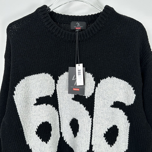 シュプリームコピー SUPREME × Y'S BY YOHJI YAMAMOTO SWEATER コラボレーションウールセーター