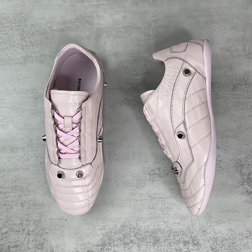 バレンシアガ Balenciaga パンクスタイルのレースアップフラットシューズ
