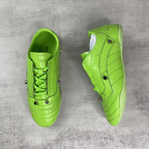 バレンシアガ Balenciaga パンクスタイルのレースアップフラットシューズ