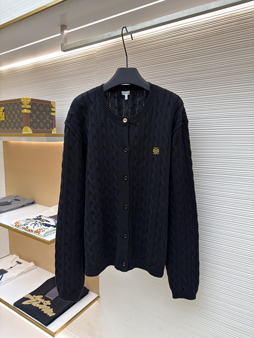 ロエベ 刺繍カーディガン