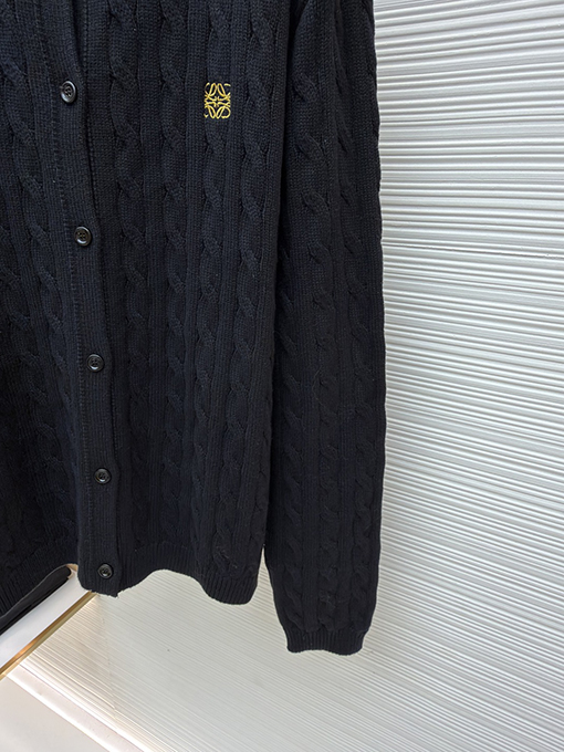 ロエベ 刺繍カーディガン