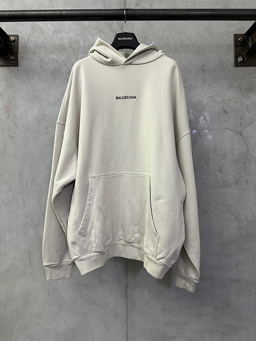 バレンシアガスーパーコピー Balenciaga ロゴ刺繍パーカー