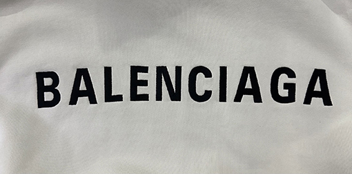 バレンシアガスーパーコピー Balenciaga ロゴ刺繍パーカー