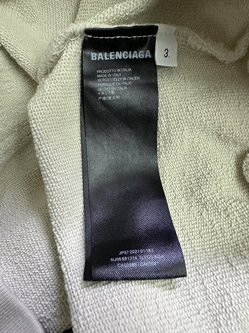 バレンシアガスーパーコピー Balenciaga ロゴ刺繍パーカー