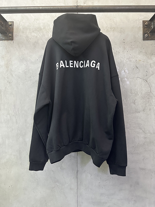 バレンシアガスーパーコピー Balenciaga ロゴ刺繍パーカー