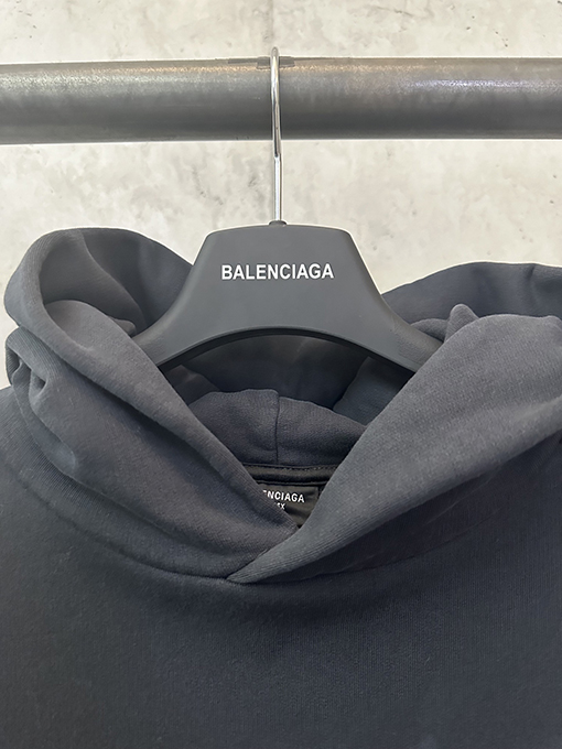 バレンシアガスーパーコピー Balenciaga ロゴ刺繍パーカー