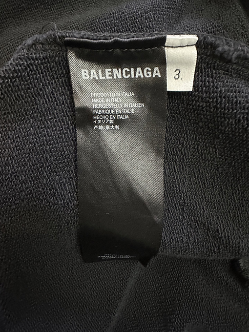 バレンシアガスーパーコピー Balenciaga ロゴ刺繍パーカー