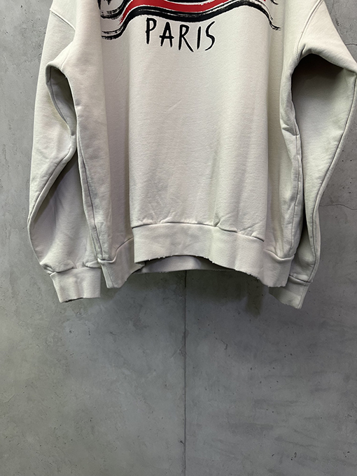 バレンシアガ Balenciaga ロゴグラフィティプリントパーカー