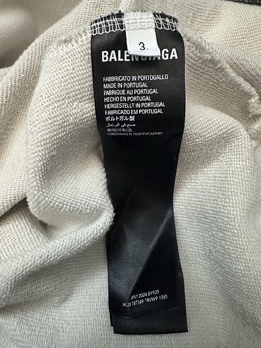 バレンシアガ Balenciaga ロゴグラフィティプリントパーカー