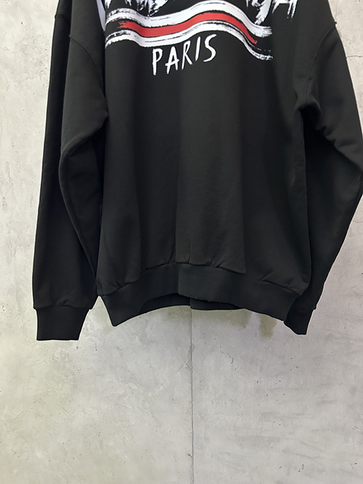 バレンシアガ Balenciaga ロゴグラフィティプリントパーカー