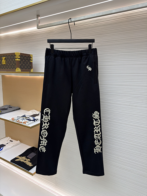 クロムハーツ 刺繍入りカジュアルパンツ