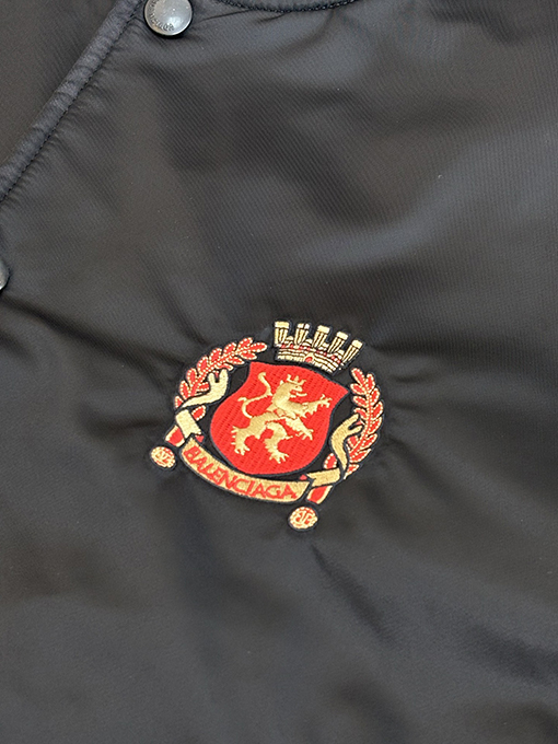 Balenciaga × Manchester United マンチェスターユナイテッド番号10フットボールスナップオン ジャケッ