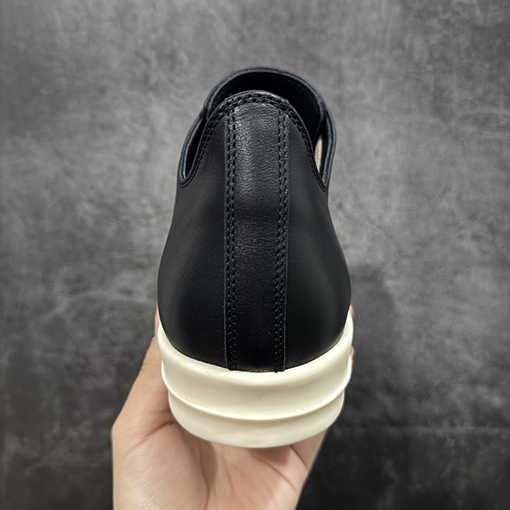 リックオウエンス Rick Owens Vintage Low-Top Sneakers ダークカラーのハイストリートけカジュアルスポーツスニーカー
