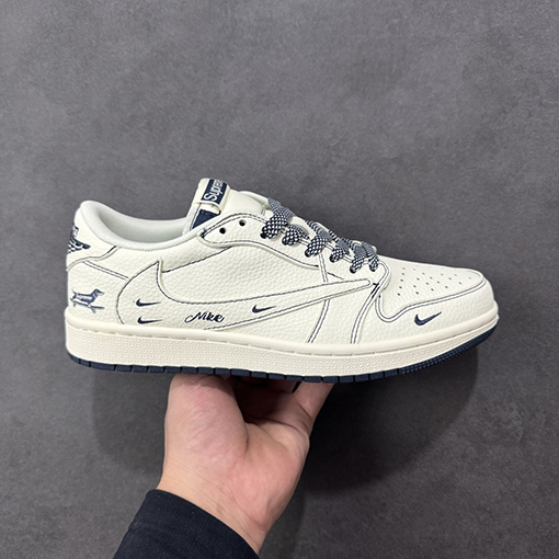 シュプリームコピー Nike Air Jordan 1 Low X Supremeコピー ローカット レトロルシューズ