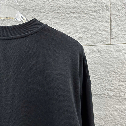 ディオール クラシックビーCDシンプル刺繍クルーネックスウェットシャツ