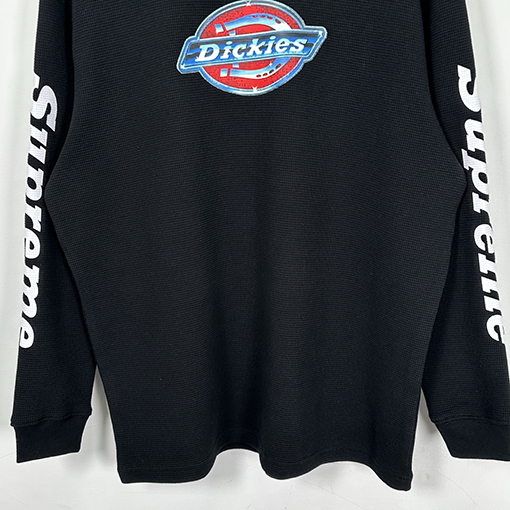 シュプリームコピー X DICKIESスーパーコピー ワッフルニットの長袖サーマルシャツ