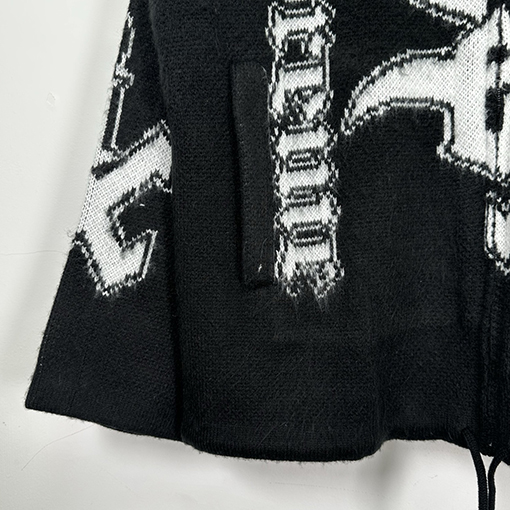 シュプリームコピー × Chicago White Sox FW25 ZIP UP HOODED SWEATER ジッパー付きプラッシュセーター