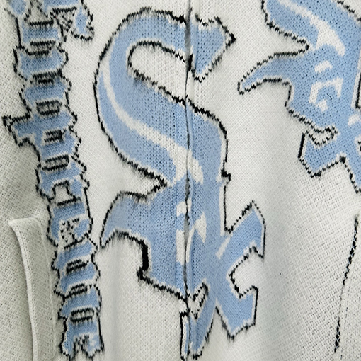 シュプリームコピー × Chicago White Sox FW25 ZIP UP HOODED SWEATER ジッパー付きプラッシュセーター