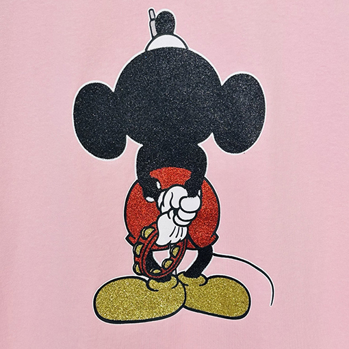 シュプリームコピー × NUMBER (N)INE × Disney Mickey Raglan L/S Top ミッキーマウスプリント長袖シャツ