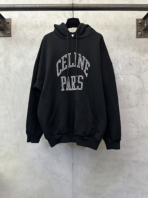セリーヌ CELINE PARIS フロックロゴパーカー