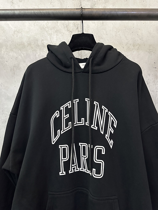 セリーヌ CELINE PARIS フロックロゴパーカー